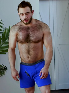 Big Bear Isaac Hauncho Does It All For The Camera! by Gayhoopla by Gayhoopla image #11