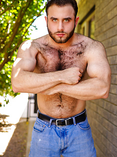 Big Bear Isaac Hauncho Does It All For The Camera! by Gayhoopla by Gayhoopla image #16
