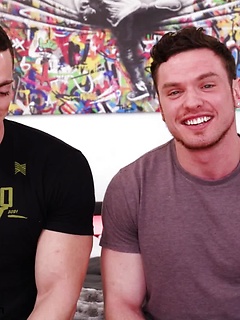 Andy McBride & Micky Mallato Give Lapdances Before They FUCK by Gayhoopla by Gayhoopla image #2