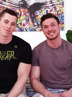 Andy McBride & Micky Mallato Give Lapdances Before They FUCK by Gayhoopla by Gayhoopla image #11