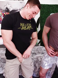 Andy McBride & Micky Mallato Give Lapdances Before They FUCK by Gayhoopla by Gayhoopla image #14