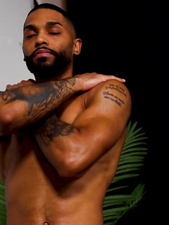 Tatted Stud James Harp Does The Stroke 'N Poke For The Cameras! by Gayhoopla by Gayhoopla image #13