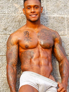 Juicy New Stud Calvin Beckham Shows Off His Favorite Muscle! by Gayhoopla by Gayhoopla image #19