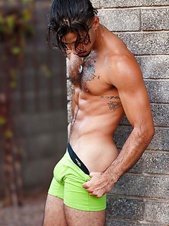 Troy Banderas Moves Those Hips And Strokes That Dick!