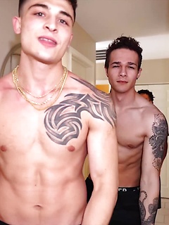 Under Lockdown, Two Frat Bros Eli Bennett & Kane Hardy Are Bound To Get Horny by Gayhoopla by Gayhoopla image #6