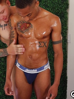 Love At First Sight? Eli Bennet & Jeremiah Cruz Hit It Off by Gayhoopla by Gayhoopla image #2