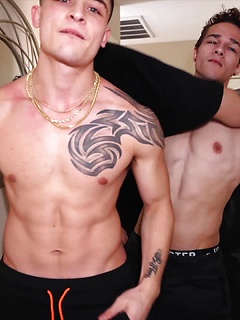New Guy Drew Andrews Hires In-Home Trainer Bryce Beckett For More Than Just A Workout by Gayhoopla by Gayhoopla image #12