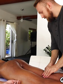 Bryce Beckett Warms Up New Guy Eli Bennett With An Oily Massage by Gayhoopla by Gayhoopla image #9