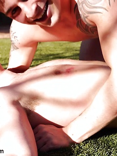 Chase Arcangel Initiates Newbie Ryan Love By Oiling Him Up And Wrestling by Gayhoopla by Gayhoopla image #12