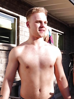 Chase Arcangel Initiates Newbie Ryan Love By Oiling Him Up And Wrestling by Gayhoopla by Gayhoopla image #14