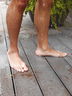 A Successful Solo Leads To Gianni Coval's Thick Ass In The Shower by Gayhoopla by Gayhoopla image #3