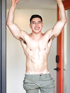 New STUD Kendrick Driver Fingers His Ass & Makes A Splash! by Gayhoopla by Gayhoopla image #2