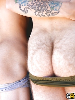 Hairy Bryce Beckett Makes Jayden Marcos Cum While Riding Dick by Gayhoopla by Gayhoopla image #5