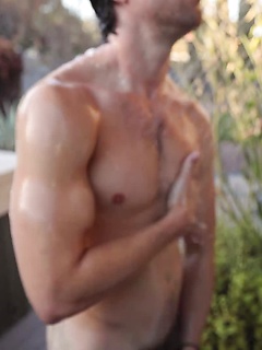 Thomas Rosewood Just Made His First Porn, Now It's Outdoor Shower Time by Gayhoopla by Gayhoopla image #15