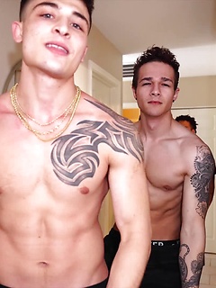 With Cum Covered Faces - Chase Arcangel & Franco Styles Have Their Post-Fuck Interview by Gayhoopla by Gayhoopla image #15