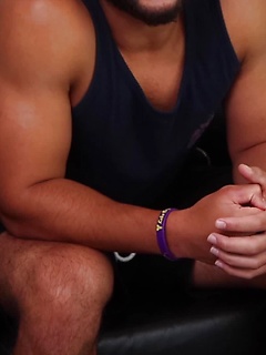 Big Dick Athlete Shows Off His Skills by Gayhoopla by Gayhoopla image #4