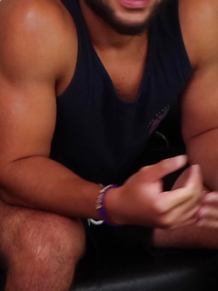Big Dick Athlete Shows Off His Skills by Gayhoopla by Gayhoopla image #14