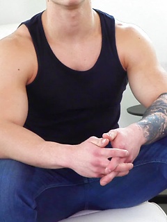 Young Muscle Stud Jerks Off by Gayhoopla by Gayhoopla image #17