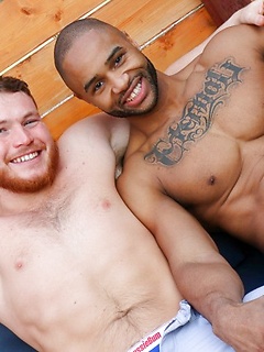 Canelo Ment gets his first taste of Marcus Von Ryder's hole. by Gayhoopla by Gayhoopla image #16