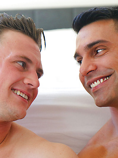 Marcus Acosta smiles WIDE for Adam Von and then SPREADS him WIDE! by Gayhoopla by Gayhoopla image #6