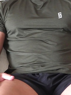 Older Buff Sky Diver Jerks Off by Gayhoopla by Gayhoopla image #9
