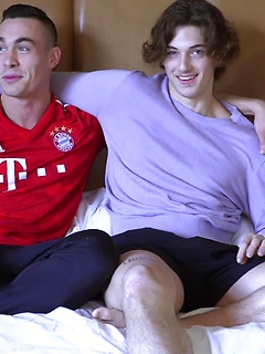 Big Dick Long Hair Stud Randy Reno Fucks Muscle Tatted Jock Travis Youth by Gayhoopla by Gayhoopla image #12