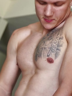 Big Cock Blonde Ryan Lacey Jerks Off by Gayhoopla by Gayhoopla image #7