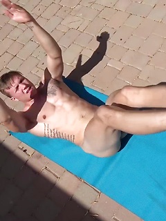Big Cock Blonde Ryan Lacey Jerks Off by Gayhoopla by Gayhoopla image #8