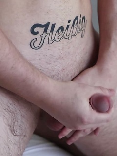 MMA Cage Fighter Alex Weber Jerks Cock by Gayhoopla by Gayhoopla image #7