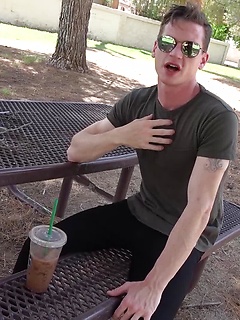With The Dirk Diggler Cock, Watch London Ryan Jerk Off by Gayhoopla by Gayhoopla image #6