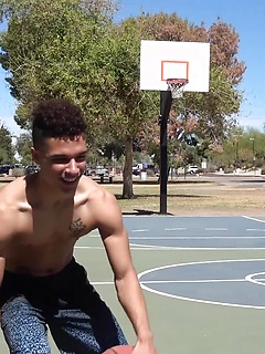 Athletic Basketball Stud Lonny Ball Jerks Off by Gayhoopla by Gayhoopla image #2
