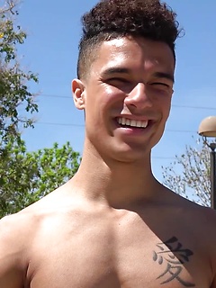 Athletic Basketball Stud Lonny Ball Jerks Off by Gayhoopla by Gayhoopla image #14