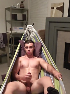 Kellan Hartmann Jerks Off In Hammock by Gayhoopla by Gayhoopla image #7