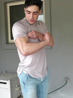 Super Fit Hung Cock Diego Cruz Jerks Off by Gayhoopla by Gayhoopla image #2