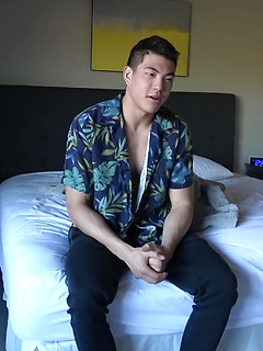 Tall Jock Sean Lee Shoots Some Hoops and Jerks His Uncut COCK by Gayhoopla by Gayhoopla image #14