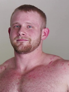 Hairy Bodybuilder Ryan Judd Jerks His COCK by Gayhoopla by Gayhoopla image #1