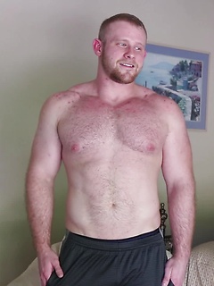 Hairy Bodybuilder Ryan Judd Jerks His COCK by Gayhoopla by Gayhoopla image #13