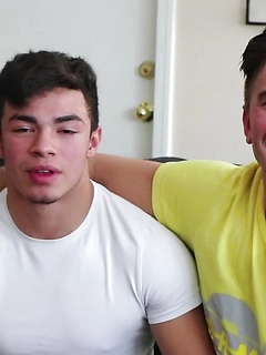 Julian Rodriguez First Time Gay Sex with Zach Douglas by Gayhoopla by Gayhoopla image #4