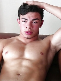 Fit Ripped Teen Julian Rodriguez Jerks And CUMS by Gayhoopla by Gayhoopla image #15