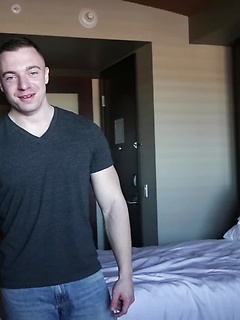 Bodybuilder Joey Russo Jerks His Cock And CUMS by Gayhoopla by Gayhoopla image #18