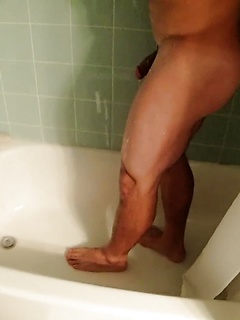 Bodybuilder Paul Tiller FLEXES, CUMS, and Showers (Part 3) by Gayhoopla by Gayhoopla image #14