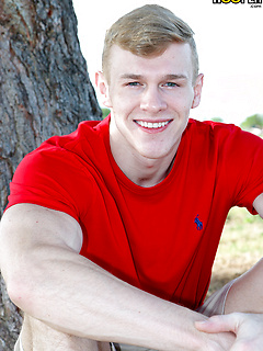 Blonde STUD Kane Bryant Jerks His COCK by Gayhoopla by Gayhoopla image #2