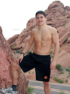 Brett Cady Jerks Off OUTSIDE by Gayhoopla by Gayhoopla image #2