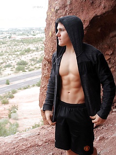 Brett Cady Jerks Off OUTSIDE by Gayhoopla by Gayhoopla image #7