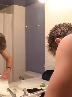 NEW Blonde Beach Boy Brandon Parker Cums by Gayhoopla by Gayhoopla image #2