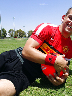 NEW Soccer Jock Frank York Pops His Cork by Gayhoopla by Gayhoopla image #7