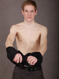 Luke Dole spreads his ass while stroking his hard cock. by BF Collection by BF Collection image #5