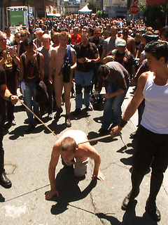 Dude gets fucked in public by Bound in Public by Bound in Public image #9