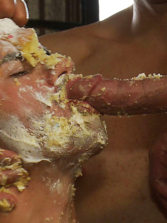 Restaurant patrons abuse a bad waiter and make him serve naked in public. by Bound in Public by Bound in Public image #13