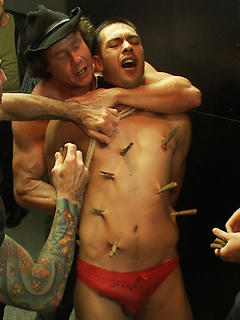 Latin gets double penetrated at Folsom Gulch porn store. by Bound in Public by Bound in Public image #11